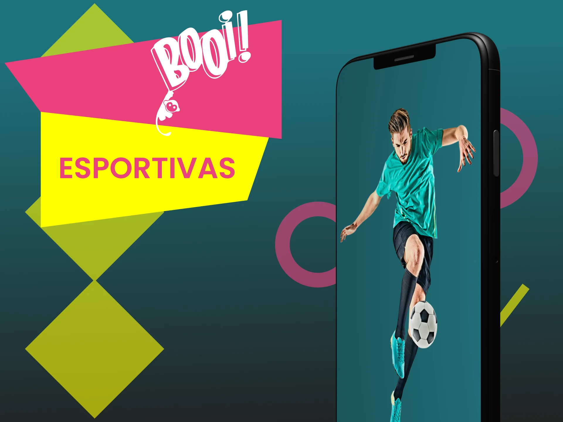 A disponibilidade de apostas esportivas no app Booi.