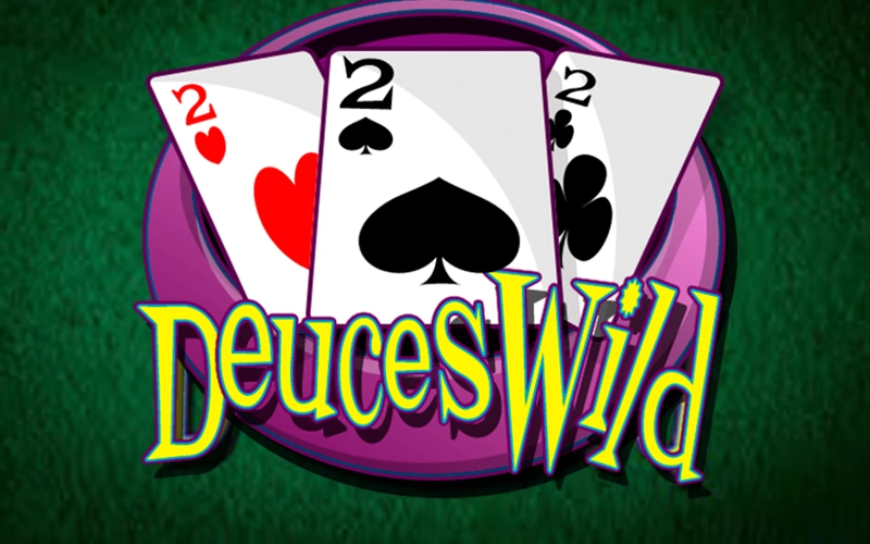 Faça uma combinação vencedora no vídeo pôquer Deuces Wild no Booi Casino.