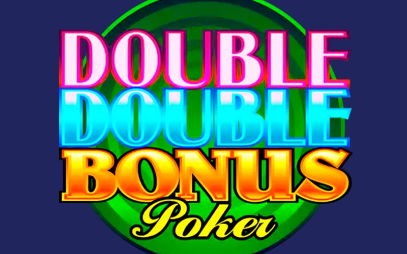 Aplique sua estratégia vencedora no Double Double Bonus Poker do Booi Casino.
