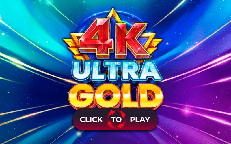 Tenha a chance de ganhar muito no jogo 4k Ultra Gold no Booi Casino.