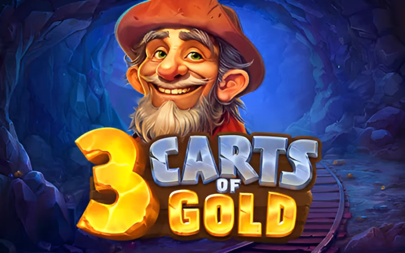Ganhe o ouro no jogo 3 Carts of Gold: Hold and Win do Booi Cassino.