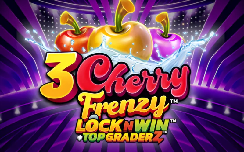 Trave e vença no jogo 3 Cherry Frenzy™ em Booi Cassino.