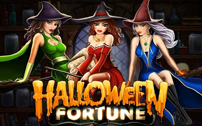 A fortuna está esperando por você no Halloween Fortune em Booi Cassino.