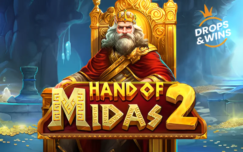 Encontre moedas de ouro no jogo Hand of Midas 2 em Booi Cassino.